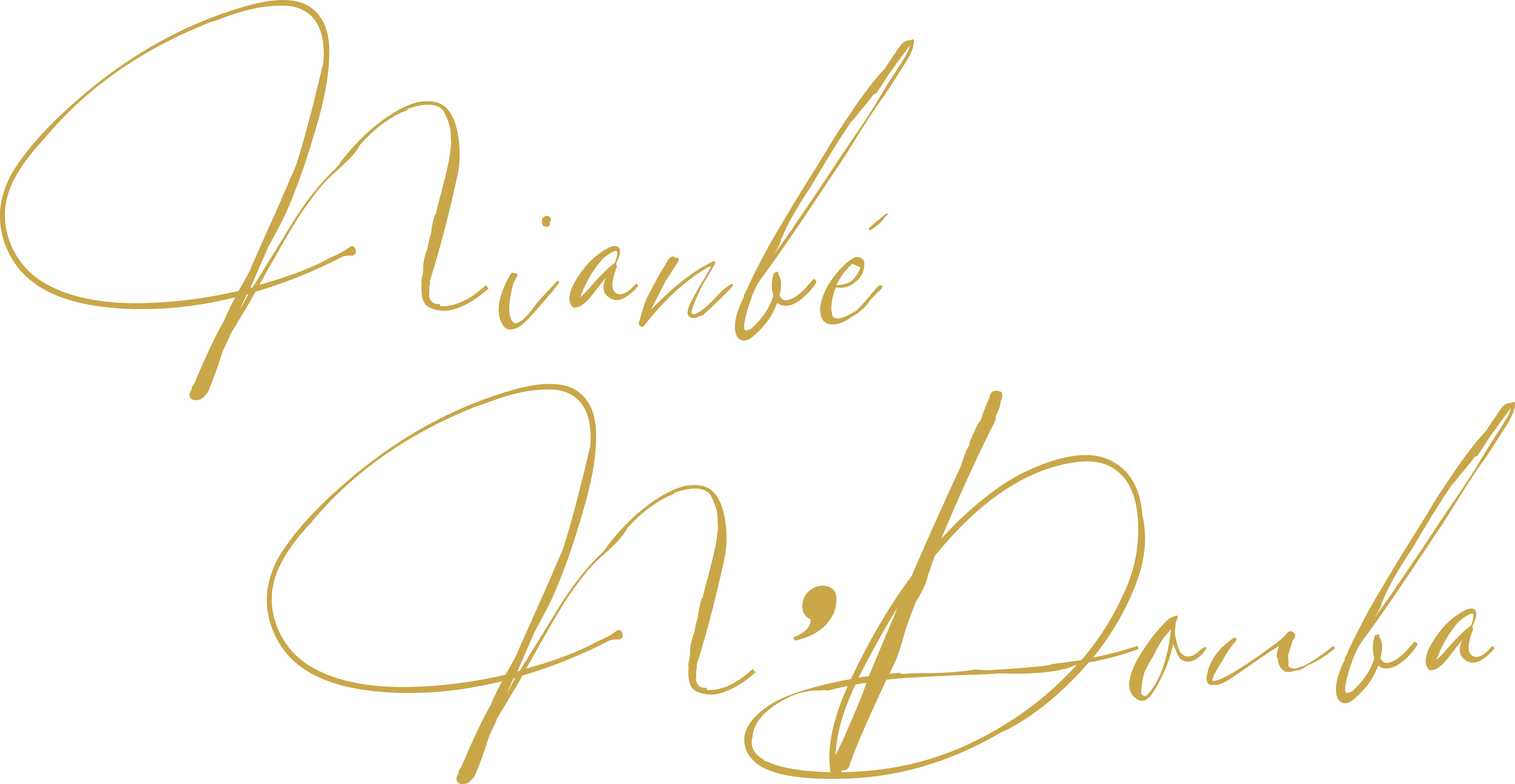 Signature du chef à domicile Nianbé N'Douba